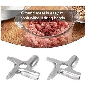 Resim Novahub Moulinex 42mm Yüksek Kaliteli Dayanıklı 2 Kıyma Bıçağı Kıyma Makinesinin Değiştirilmesi 