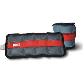 Resim Voit 2.5 KG Ayak Bilek Ağırlığı Gri - Kırmızı 