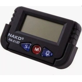 Resim Nako Elektronik Araba Saati, Kronometre, Alarm Saatı 174414957 Siyah 