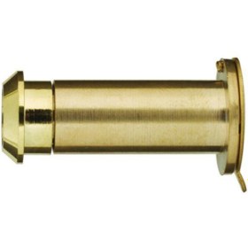 Resim Hafele See170f Kapı Dürbünü, Parlak Pirinç Renk 