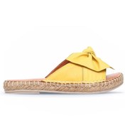 Resim BUENO Shoes Sarı Deri Kadın Espadril Terlik 01wl4605 