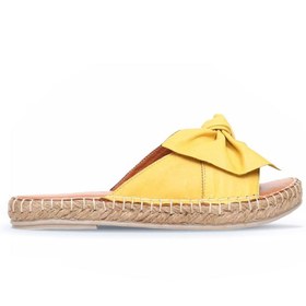 Resim BUENO Shoes Sarı Deri Kadın Espadril Terlik 01wl4605 