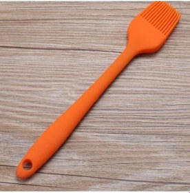 Resim Rogfer Silikon Fırça Pişirme Barbekü Yağ Fırçaları Mutfak Aleti İçin Barbekle Araçlar Turuncu Siyah Çok Renkli Çok Renkli 