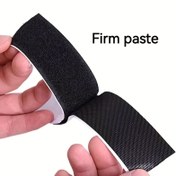 Resim 122 İnç (310 cm) Kendinden Yapışkanlı Bant - Köpük Destekli Kanca ve Döngü Bağlantısı, 2 cm/4 cm Genişlik Seçenekleri, Siyah/Beyaz - Ofis Masası Organizasyonu için Güçlü Tutuş, Ev & Çalışma Alanı Aksesuarları, Montaj Malzemeleri | Dokulu Yüzey, Ofis Aksesuarları 