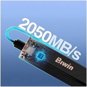 Resim Biwin PD2000 1TB USB 3.2 Gen 2x2 Taşınabilir Harici SSD, 2000MB/s Okuma, 1800MB/s Yazma, Ultra Hafif ve Kompakt Tasarım, Type-C 