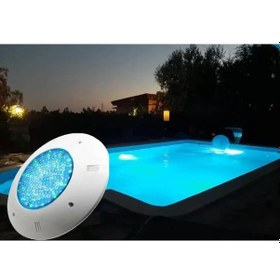 Resim 30 Watt 12 Volt Tenda Sıva Üstü Ledli Havuz Lambası Turkuaz 30w 12v 43739500 