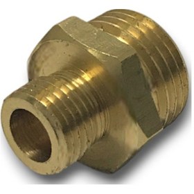 Resim Nipel Redüksiyon 14/1,5 Diş Erkek-1/2 Erkek ( 10 Adet ) 