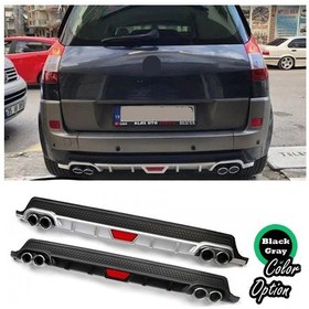 Resim Renault Scenic 2 Difüzör Difizör Reflektörlü Siyah Ve Gri Renk Seçenekli 2003-2009 