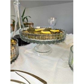 Resim Kesme Kristal Cam Salata Kasesi Seti 3 Lü 