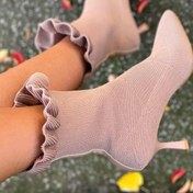 Resim Bambi Bej Triko Kadın Bot & Bootie K02990101182 