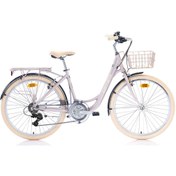Resim Carraro 26" Julıet 26 21-v Vb 43-cm Mat Metalik Pembe-krom-krem 