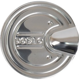 Resim Brsplast Fiat Doblo Uyumlu 2000-2010 Krom Depo Kapağı Paslanmaz Çelik 
