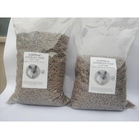 Resim Hype Store GoldMind Kemirgen yemi. Cp Pelet Yem Tavşan, Chinchilla, Ginepig ve Hamster için Pelet Yem (2 Kg) 