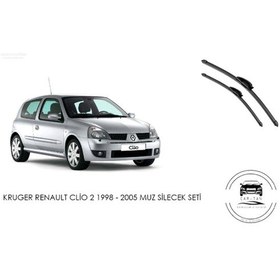Resim KRUGER Renault Clio 2 1998 - 2005 MUZ SİLECEK SETİ 