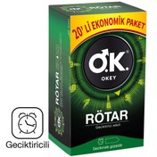 Resim Okey Rötar Prezervatif 20'li 