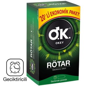 Resim Okey Rötar Prezervatif 20'li 