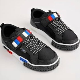 Resim Muggo SONİC Garantili Legolu Bağcıklı ve Cırtlı Ortopedik Çocuk Sneaker Spor Ayakkabı 