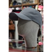 Resim Göksu Şapka Unisex Spor Kep Micro Eşofman Kumaşı Arkası Ayarlanabilir Antrasit 