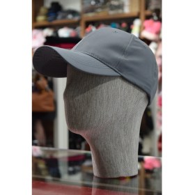 Resim Göksu Şapka Unisex Spor Kep Micro Eşofman Kumaşı Arkası Ayarlanabilir Antrasit 