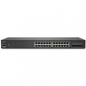 Resim SONICWALL 24port 02-SSC-2467 GIGABIT 4XSFP+ Yönetilebilir Switch RackMount Sonicwall