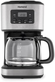 Resim Homend Coffebreak 5046h Otomatik Zaman Ayarlı XL 12 Fincan Filtre Kahve Makinesi 