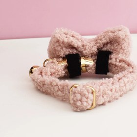 Resim Kedi Tasması isimli ve Zilli 86804 - MOR Tasma / S-M 