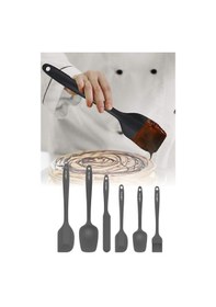 Resim 6lı Takım Yanmaz Yapışmaz Mutfak Pasta Slikon Yumurta Fırçası Kaşık Bıçak Spatula Seti Diğer 