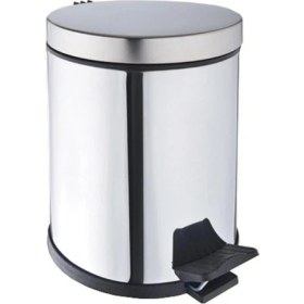 Resim Avmdepo Parlak Pedallı Çöp Kovası 5 Lt 