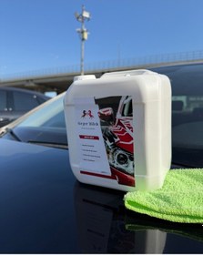 Resim Sieger Milch Hızlı Araç Cilası 2.5l Bidon + Microfiber Bez Tekli 