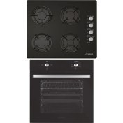 Resim Alveus Yakamoz 2'li Ankastre Set Siyah (GLS640S-MFA604S) 