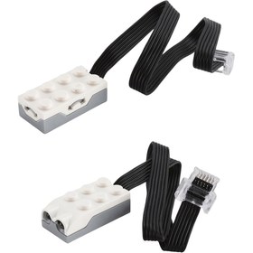 Resim İki parça, ABS malzemesinden yapılmıştır, Açı Sensörü, Mesafe Sensörü ve MOC Yaratıcı Eğitici Yapı Blokları için Montaj sağlar. 