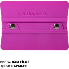 Resim Oto Cam Filmi , Ppf Ve Folyo Çekme Aparatı Yumuşak Teflonlu Malzeme Profesyonel Kalite Ürün 