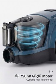 Resim Lura Nika Toz Torbasız Süpürge 154S 