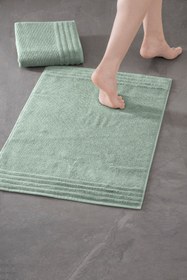 Resim Lapis Bathmat 303 - 2 Adet 50x75 cm Premium Ayak Havlusu - Yeşil 