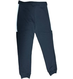 Resim United Colors Of Benetton Erkek Çocuk Şerit Detaylı Logolu Eşofman Altı Bnt-b21605 Siyah 