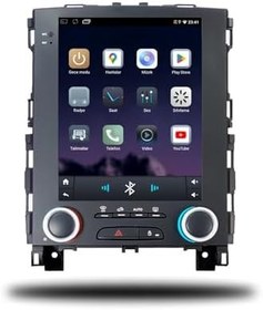 Resim MarTechno Android Multimedya 4GB RAM 64GB Hafıza Renault Megane 4 Tesla 2017-2023 ile uyumlu 