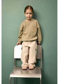 Resim Defacto Erkek Bebek Loose Fıt Pamuklu Pantolon G6379a526spbg106 Bej-bg106 