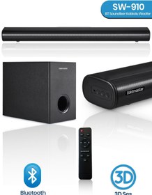 Resim GoldMaster Sw-910 Kablolu Soundbar Woofer Bluetooth Hdmı Ses Sistemi 