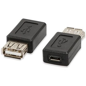 Resim USB 2.0 A Dişi to Mikro USB dişi Dönüştürücü Adaptör USB 2.0 A Dişi to Mikro USB dişi Dönüştürücü Adaptör