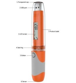 Resim Rc-51h Sıcaklık ve Nem Kayıt Cihazı Datalogger 