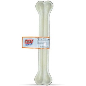 Resim Warf Sığır Derisi Köpek Beyaz Ödül Kemiği 300 - 320 Gr - 30 Cm 
