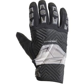 Resim Wlf Racing MX Eldiven Gri - Siyah 