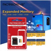 Resim Yüksek Hızlı Mikro Hafıza Kartları Sınıf 10 8gb 16gb 32gb 64gb 128g 256gb Mini 32gb 