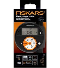 Resim Fiskars 1054791 Otomatik Sulama Saati Tek Çıkışlı 