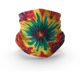 Resim Mode Cool Renk Patlaması Desenli Unisex Buff – Motorcu Maske, Boyunluk ve Bandana | Outdoor & Kamp Aksesuarı 