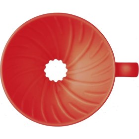 Resim Epinox Seramik Kahve Demleme V60 02 - Kırmızı 