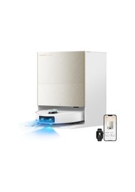 Resim Dreame X60 Ultra Complete 35.000pa Emiş Gücü Robot Süpürge Beyaz 