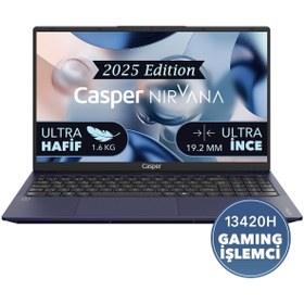 Resim Nirvana X600 i5-13420H 16GB 1TB SSD 15.6" Freedos Laptop X600.1342-BF00X-M-F 