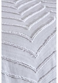 Resim Çeyiz Diyarı Sementina 2 Parça Tek Kişilik Pike Takımı Gri Gri 