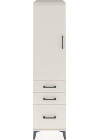 Resim Kronos Dolap 2 Raflı 3 Çekmeceli Tek Kapaklı 44x59x182 Aytaşı... Aytaşı 